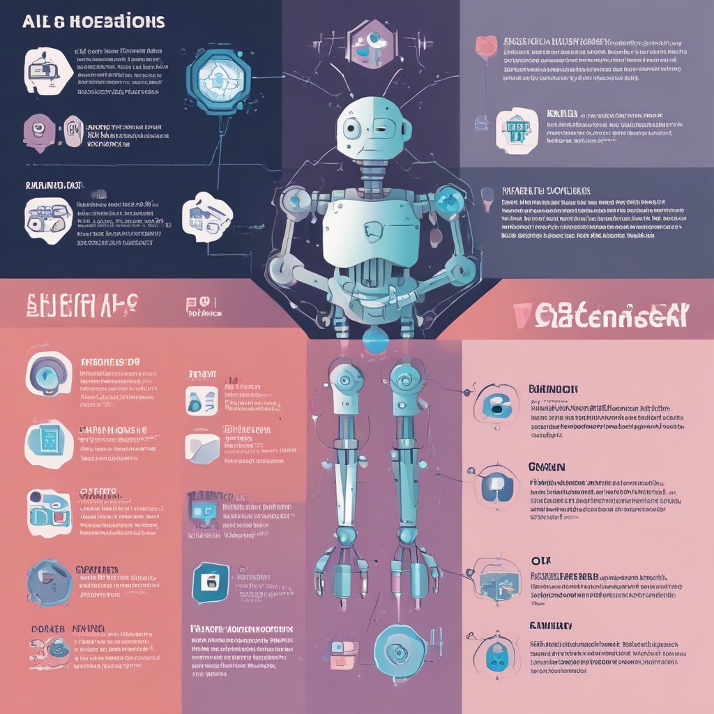 An infographic showing AI's role in code generation